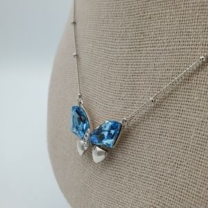 Swarovski crystals Butterfly necklace NWT